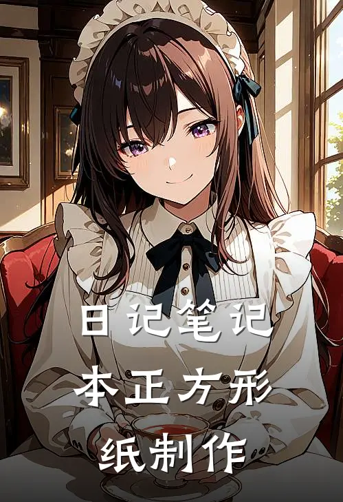 日记笔记本正方形纸制作